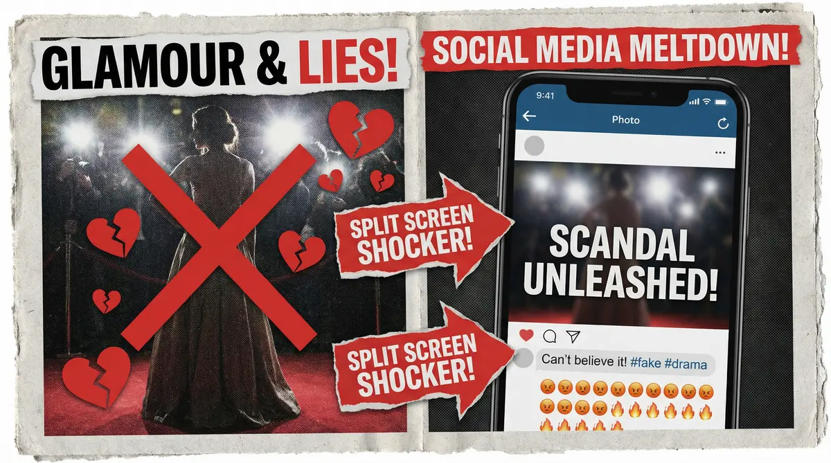 吃瓜天堂 女星人设崩塌社交媒体翻车现场